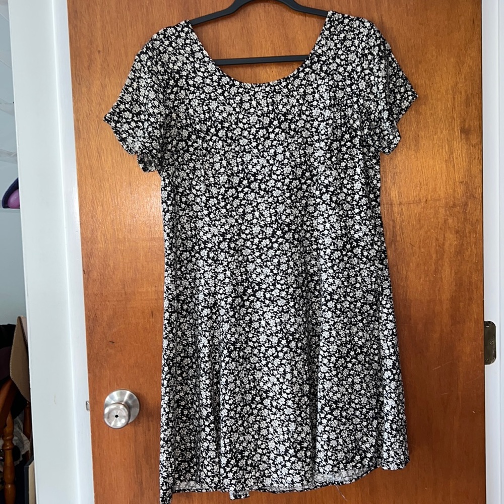 Vintage Floral Mini Dress